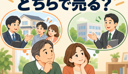 「仲介と買取、どちらで売る？高く売りたいだけでは決められません。」