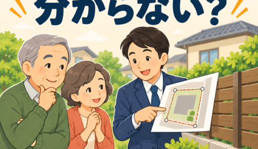 「土地の境界が分からない。売る前に全部測り直さないとダメですか？」