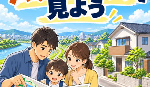 「気に入った土地、ハザードマップは見ましたか？怖がるためではありません。」