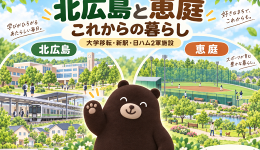 大学移転・Fビレッジ駅・日ハム2軍施設。北広島・恵庭で売りたい方、買いたい方へ